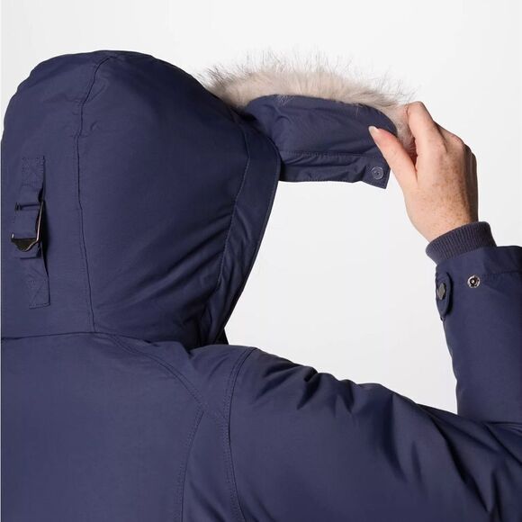 NWT- Women's Icelandite™ TurboDown™ II Jacket Coat Navy Blue, Plus Size 2X - Picture 10 of 14